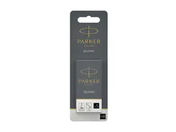 Inktpatroon Parker Quink zwart blister à 10 stuks