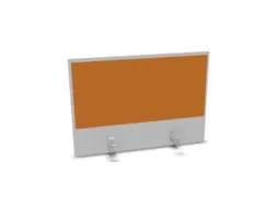 opzetpaneel,v. bureau,aanbouw achter,B 800mm,MP-lichtgrijs,BN3005-geel