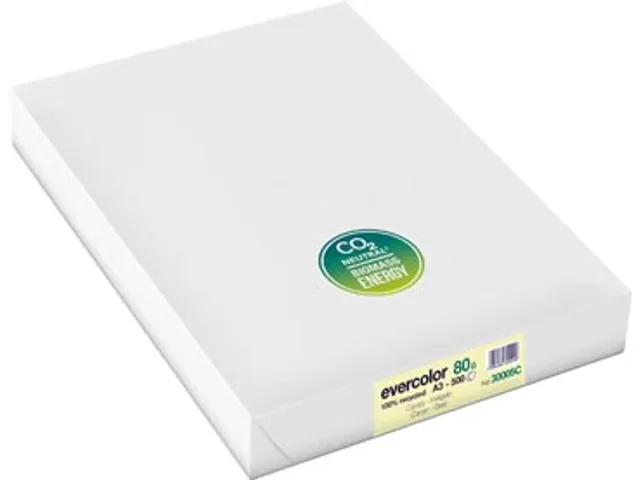 Evercolor gekleurd Gerecycleerd Papier A3 Geel