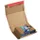 Verzendverpakking 217x155x60mm Bruin zelfklevende strip