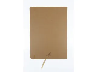 Schetsboek Kangaro A4 taupe PU HC 80 vel 140gr roomwit met elastiek en - 6
