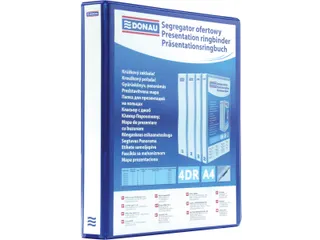 ringmap PP 4-rings D-mech 20mm blauw - 2