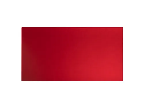 Onderlegger PU 35x60cm zwart/rood
