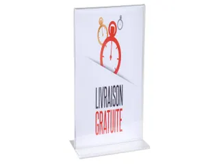 Folderhouder T DL ve rticaal transparant - 9