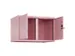 opzetkast,v. locker voor scheiding van kleding,2vak.,vak B 400mm