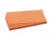 carte de conférencier,rectangle,Hxl 95x205mm,orange