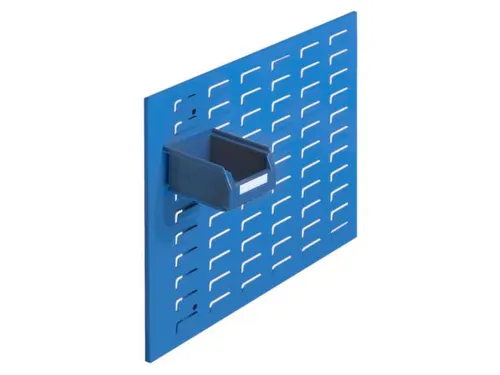 Gesleufde Plaat Staal Hxb 450x500mm Liggend Ral 5015 Hemelsblauw