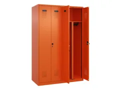 PBM-locker,HxBxD 1850x1200x500mm,4vak,vak B 300mm,draaigrendel