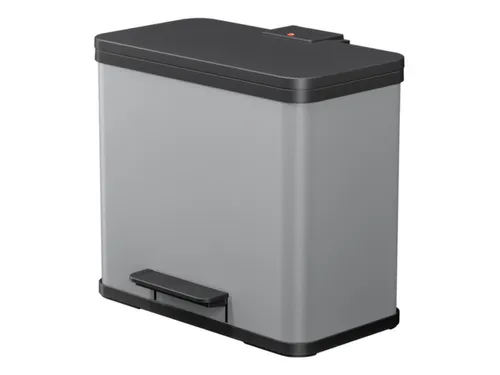 pedaalemmer,1x9l/1x17l,HxBxD 430x470x340mm,binnenbak kunststof