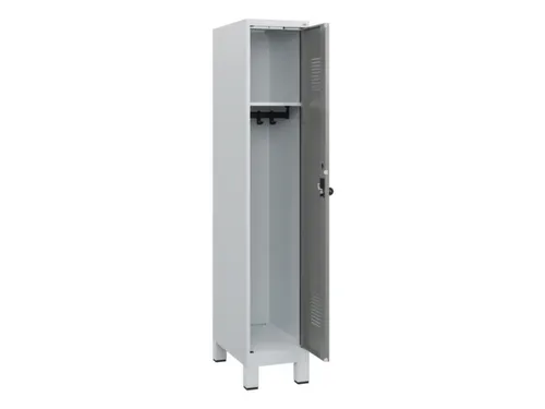 schoollocker,HxBxD 1630x300x500mm,1vak,vak B 300mm,draaigrendel,voeten