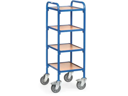 Bijzetwagens 32920 4 Etages Hout 250kg 320x470mm Ral5007