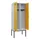 locker voor scheiding van kleding,HxBxD 2120x800x500mm,2vak