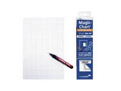 Legamaster Magic-Chart notes flipchart folie A4 20x30cm Wit 25 vel