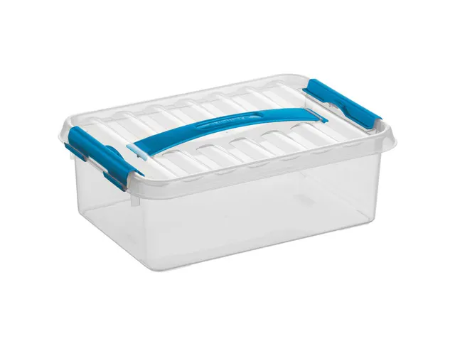 Q-line 4L Transparent + Bleu30 x 20 x 10 cm