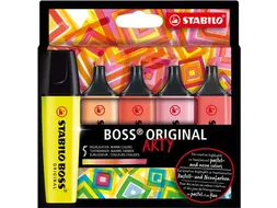 Boss Markeerstift Arty Assorti 5 stuks Warm