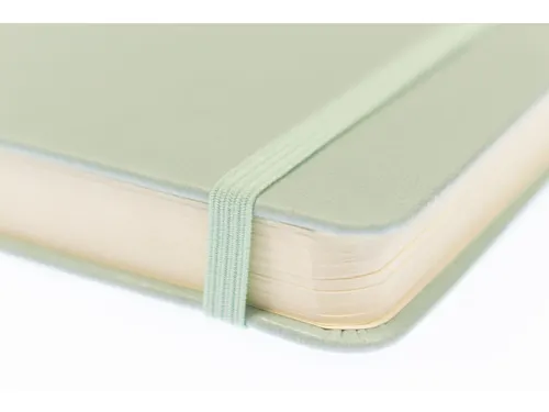 Schetsboek Kangaro A6 mint PU hardcover 80 blad 140 grams roomwit papi