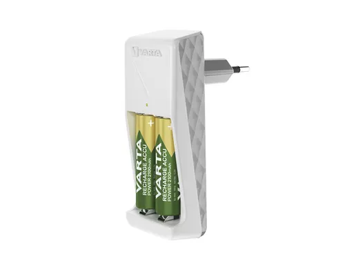 Batterijlader Varta voor 2 AA/AAA batterijen