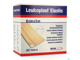 Hansaplast 7929804 pleisters, elastisch, L 5 m x B 6 cm , per rol - 1