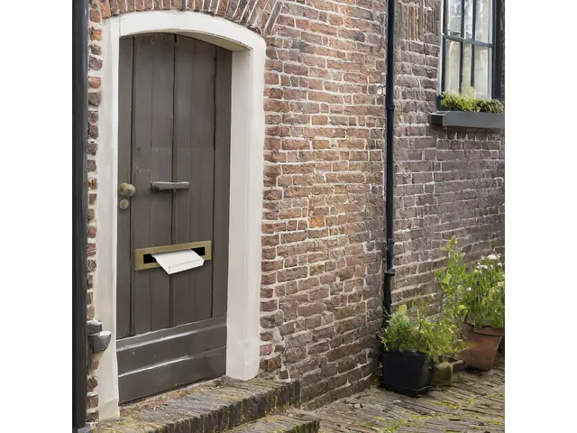 Brievenbusdoos Raadhuis 210x150x27mm 25stuks