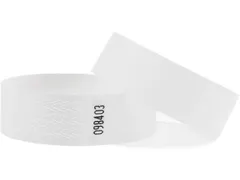 polsbandjes Tyvek, wit, pak van 100 stuks