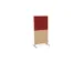 scheidingswand,HxB 1545x800mm,NE-esdoorn,BN4011-rood