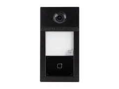 IP professional metal video intercom doorbell Zwart