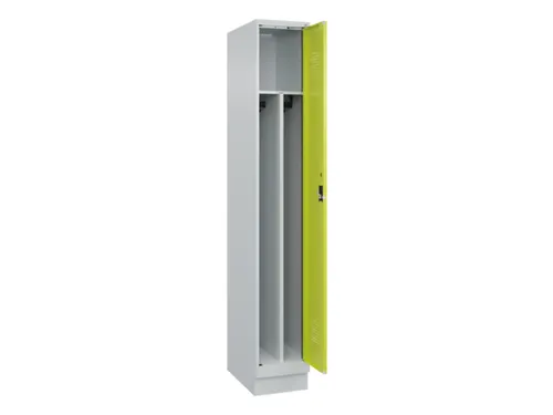 locker voor scheiding van kleding,HxBxD 1950x300x500mm,1vak