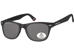 Zonnebril Montana Havanna met smoke gepolariseerd glas zwart