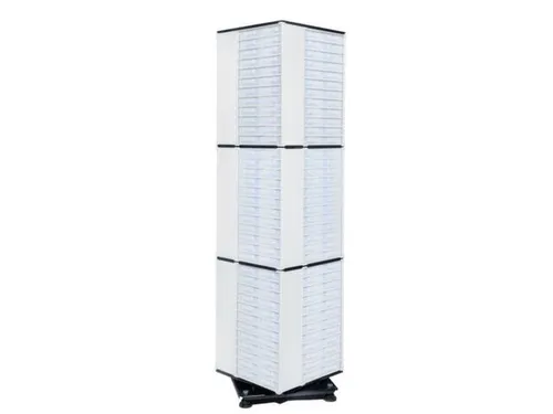 Draaistandaard,HxBxD 1760x445x445mm,v. 12magazijnen,T 146mm
