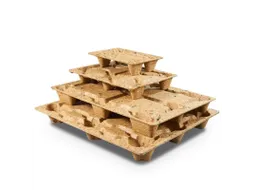 Houtvezel Pallet Inka F 86 bruin 800x600x120mm 350kg 120 stuks