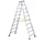 Boktrap Aluminium L 2 30M 2X10Treden Dubbelzijdig