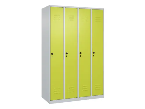 locker voor scheiding van kleding,HxBxD 1850x1200x500mm,4vak