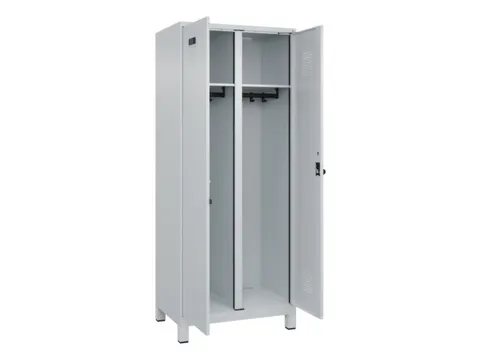 locker voor scheiding van kleding,HxBxD 1950x800x500mm,2vak