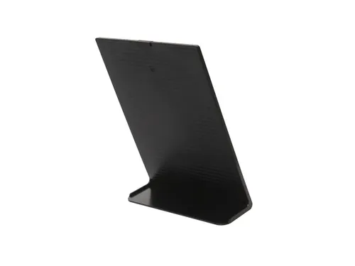 Menustandaard Scritto L-stand Zwart A5