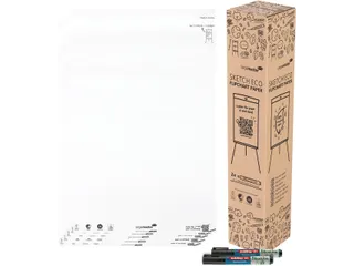 Legamaster SKETCH ECO Flipoverpapier 98x65cm blanco 5x 20vel - 6