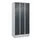 Z-garderobekast,HxBxD 1950x900x500mm,vak B 150/300mm,draaigrendel