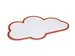 Workshopkaarten MAUL wolk 27x43cm wit 20 stuks