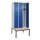 locker met bank,HxBxD 2120x900x815mm,3vak,vak B 300mm,cilinderslot