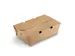Boîte-repas Fonkels GO!mealbox 2000ml marron 23x14x7,4cm 80pces