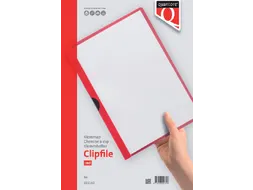 Klemmap Quantore A4 3mm rood