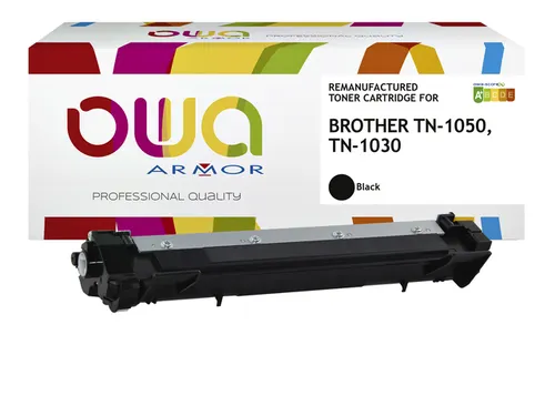 Toner OWA alternatief tbv Brother TN-1050BK zwart
