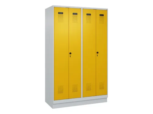 PBM-locker,HxBxD 1950x1200x500mm,4vak,vak B 300mm,draaigrendel