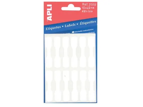 Apli Juweliersetiketten 10x49mm