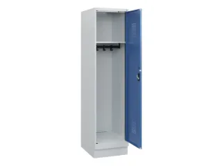 schoollocker,HxBxD 1630x400x500mm,1vak,vak B 400mm,cil.-slot,sokkel - 1