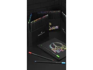 Kleurpotlood Faber-Castell Black Edition 100 stuks in karton etui - 12
