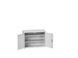 universele kast,HxBxD 600x800x350mm,2xStalen bodem,romp RAL7035