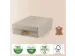 Leitz Puro Opbergdoos met deksel medium laag 8L set van 2 beige