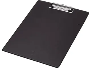 Klemplaat PVC A4 Zwart - 1