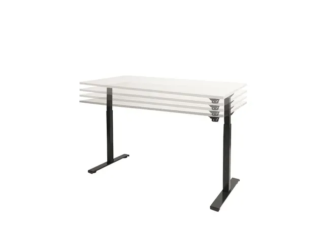 Bureau assis-debout électrique Dextro Basic 160x80 Honey Castello/noi