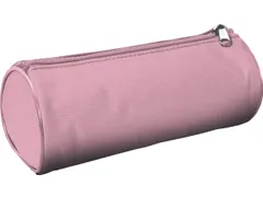 Pennenetui Kangaro rond 20x8.5cm pastel roze